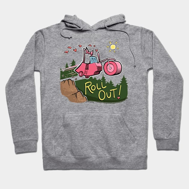 Roll Out, Steamroller! Hoodie by doodles by smitharc